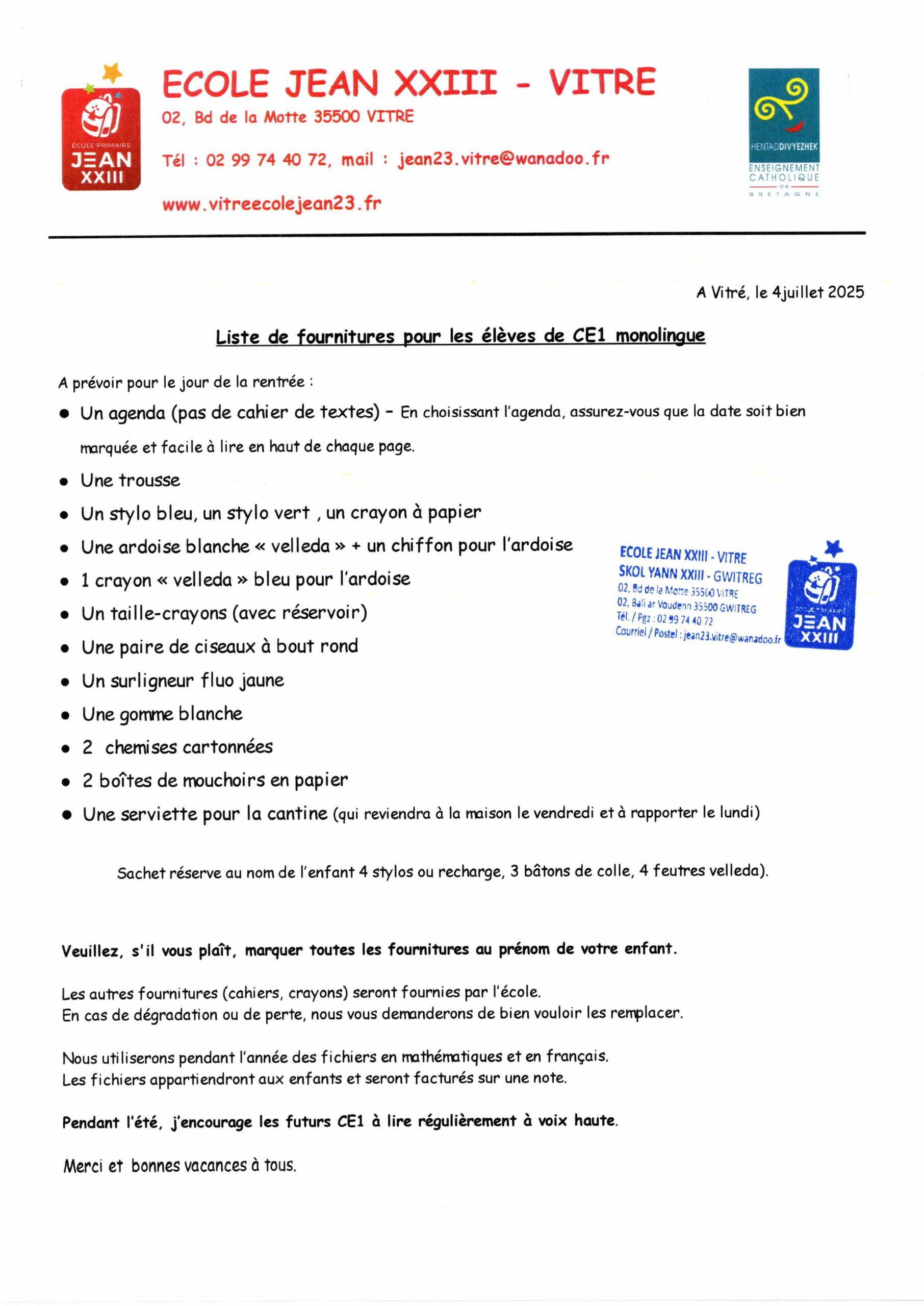 Journée sportive UGSEL