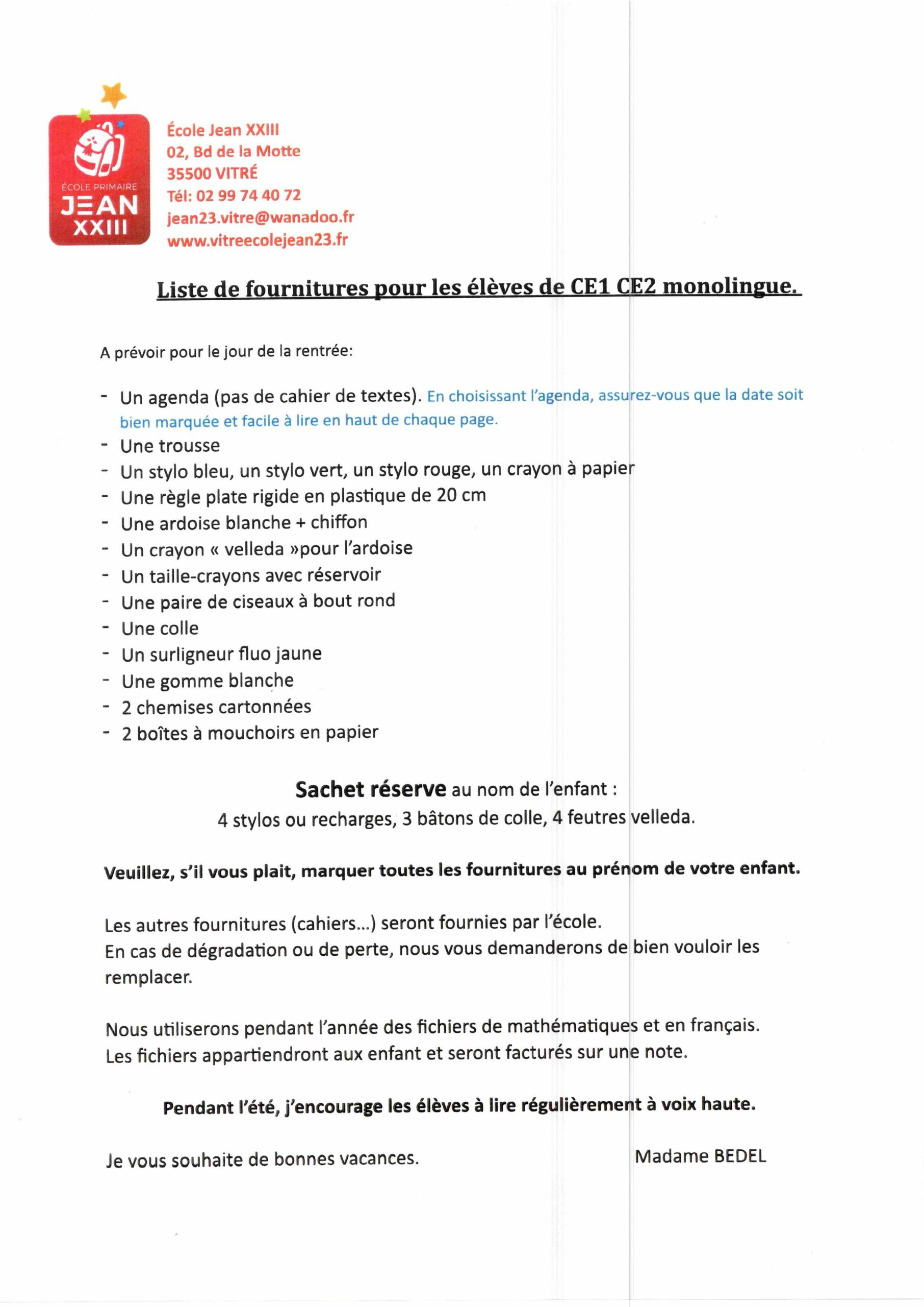 spectacle de fin d'année
