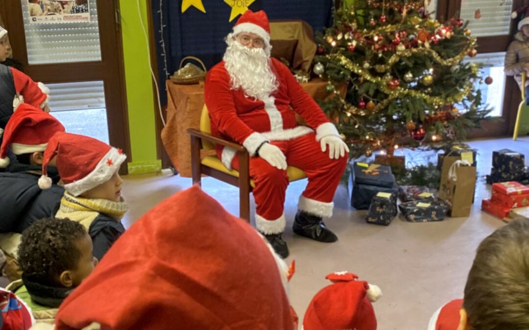 La visite du Père Noël