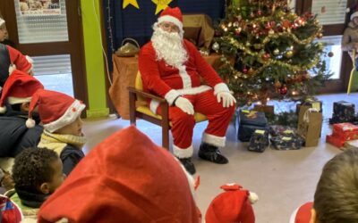 La visite du Père Noël